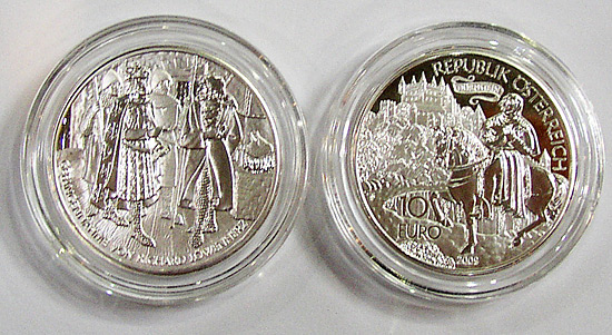 Richard the Lionheart in Durnstein  10 euro 2009 Austria