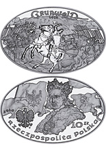 2 zl 2010 poland The Battle of Grunwald 1410 polsko mince coin