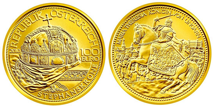 Die Krone des Heiligen Stephan (Ungarn) - 2010 Die Krone des Heiligen Stephan (Ungarn) - 2010